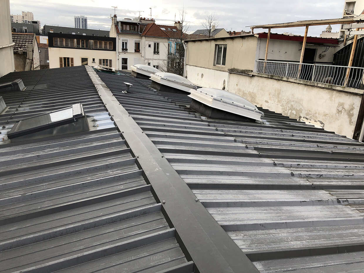 Séjour rénové — réalisation VBS Bâtiment